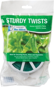 STURDY TWIST TIE W/CUTTER 164'