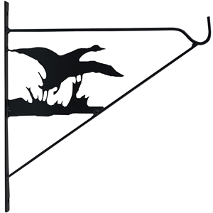 MATTE BLACK DUCK PLANT BRACKET