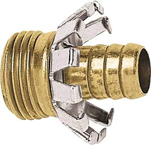 BRASS MALE HOSE COUPLING 1/2IN