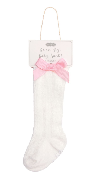 TALL BOW SOCKS