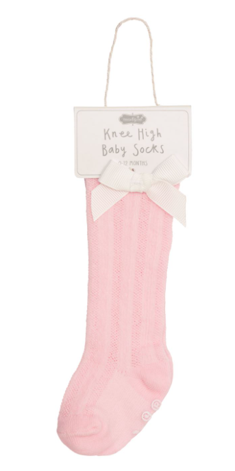 TALL BOW SOCKS