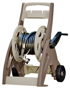 TAUPE/MOCHA HOSE REEL CART 175'
