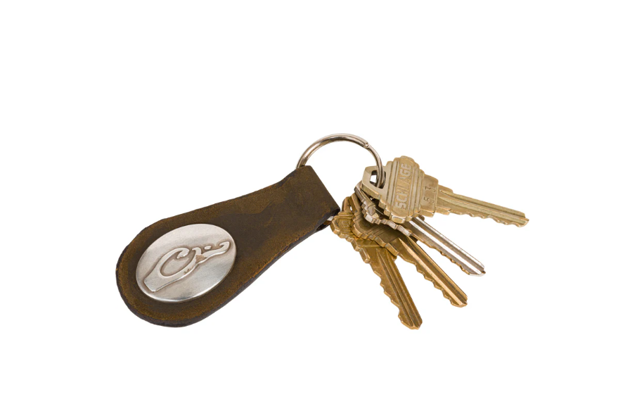 DRAKE LEATHER KEYCHAIN