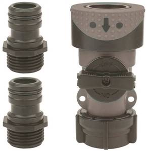 POLY QUICK CONNECTOR W/SHUTOFF