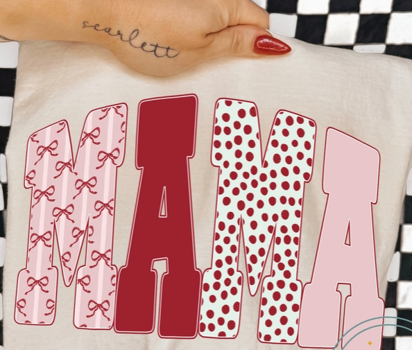 IVORY VALENTINE MAMA TEE