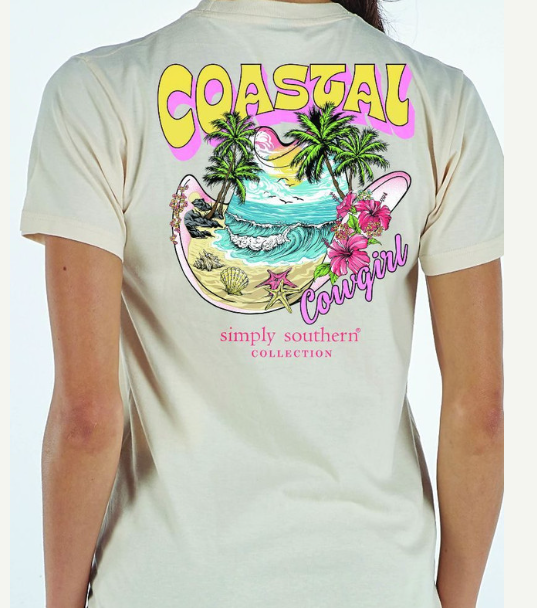 COASTAL COWGIRL WISP TEE