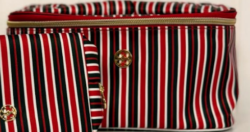 KISS &MAKE UP RED & BLACK STRIPE