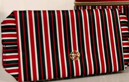FACE IT MINI RED & BLACK STRIPE