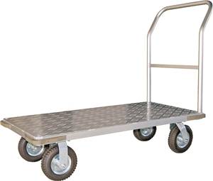 ALUMINUM 4-WHEEL PLATFORM CART