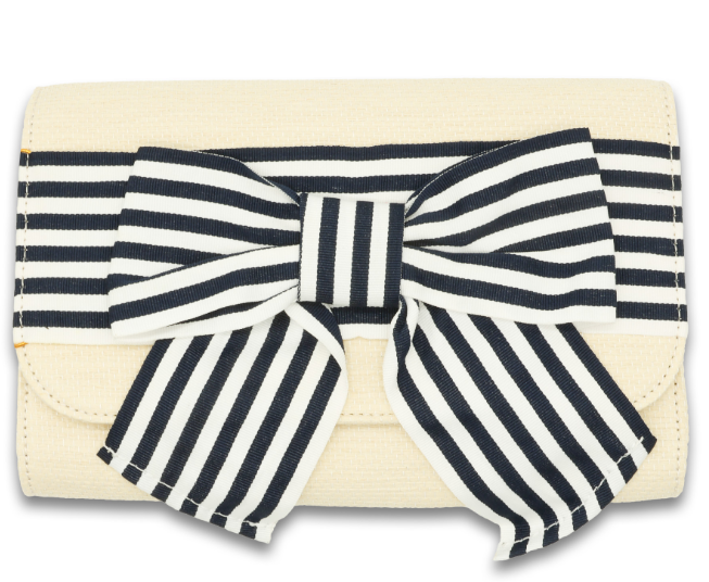 CLUTCH DERBY CREAM BAG