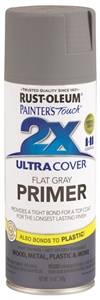 GRAY FLAT PRIMER SPRAY 12OZ