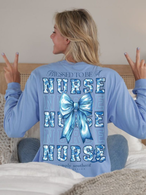 LONG SLEEVE NURSE VISTA TEE