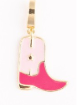 PINK BOOT LUXE CHARM