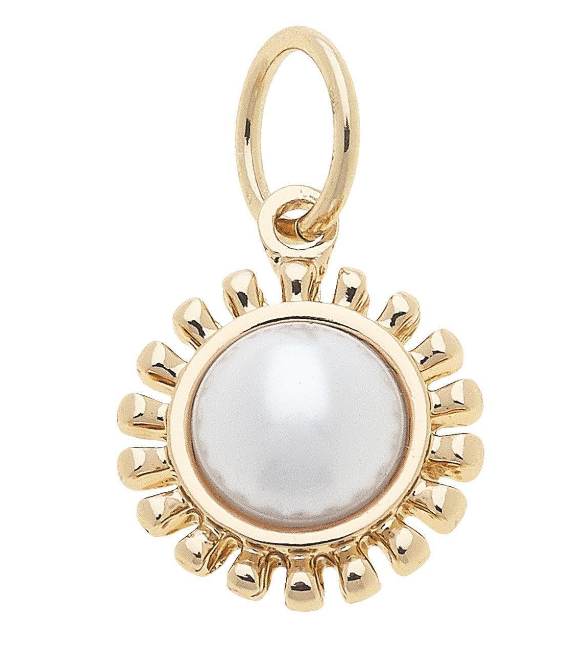 PEARL CABOCHON CHARM IVORY