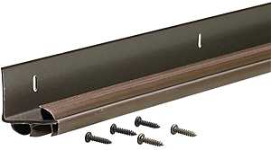 BRONZE VINYL DOOR BOTTOM 36IN