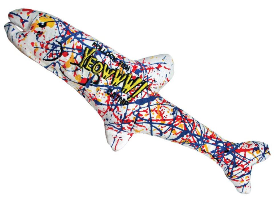CATNIP POLLOCK FISH CAT TOY