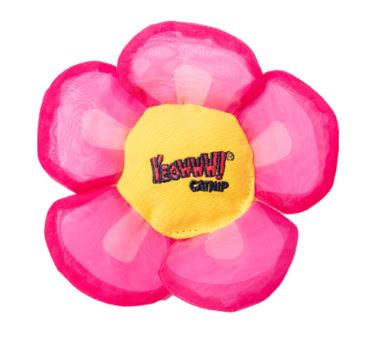 CATNIP PINK DAISY CAT TOY