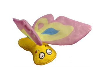 CATNIP PURPLE BUTTERFLY CAT TOY