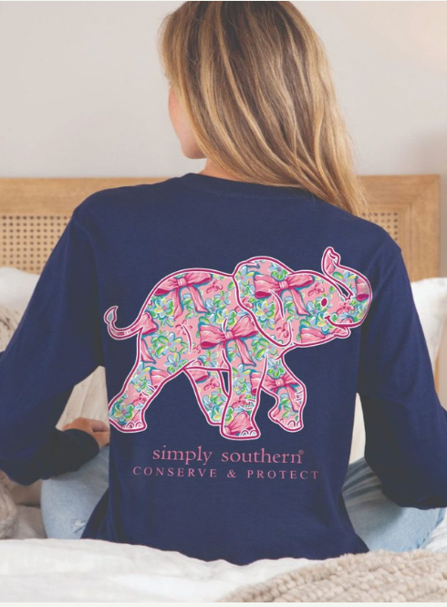 LONG SLEEVE TRACKE2 BOW ECLIPSE TEE