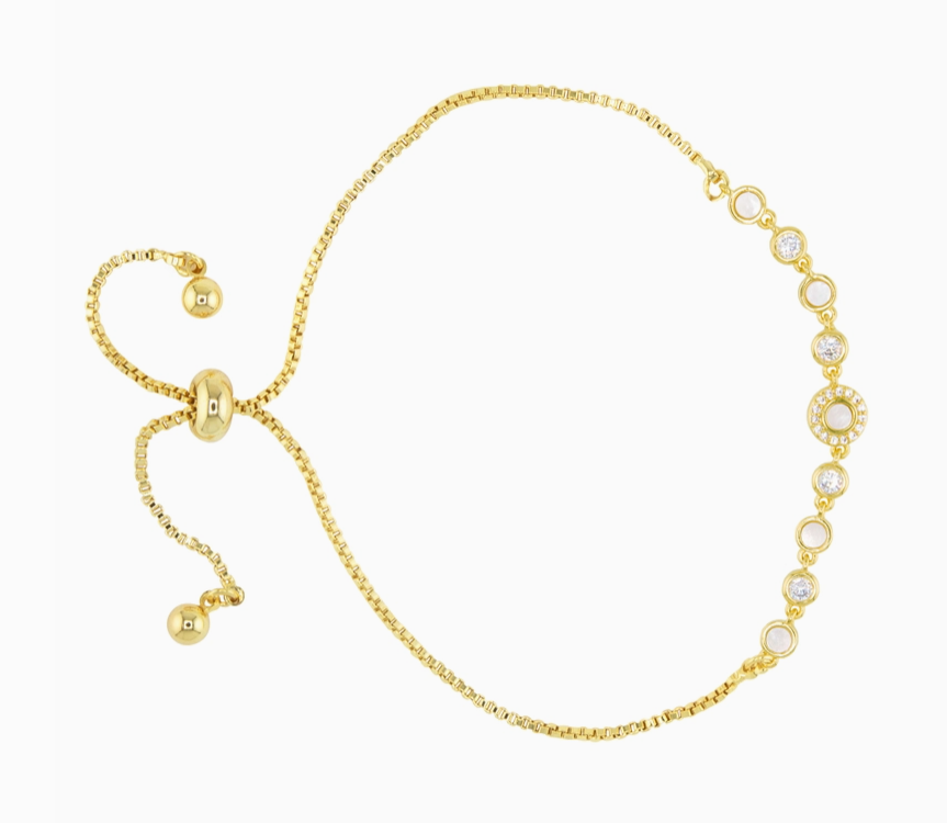 GOL MOP PULL CHORD BRACELET