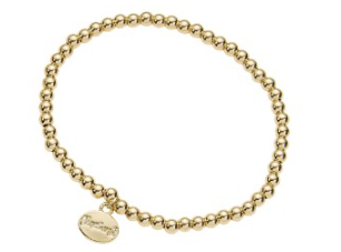 A.C. 4 MM GOLD BALLS BRACELET