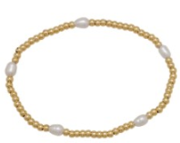 A.C. 3M GOLD BALL PEARL BRACELET