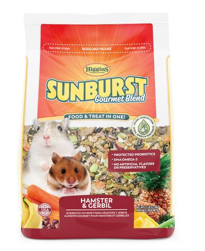 SUNBURST HAMSTER/GERBIL FOOD