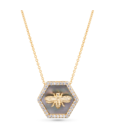 GOLD BEE NECKLACE