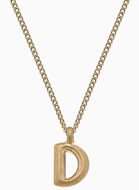 COCO INITIAL NECKLACE D