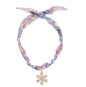 SCARLETT DAISY SCARF NECKLACE