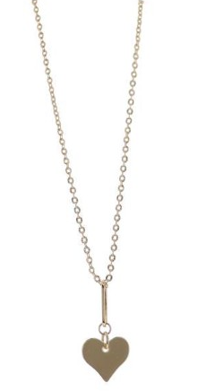 GOLD TEXTURE CABLE NECKLACE