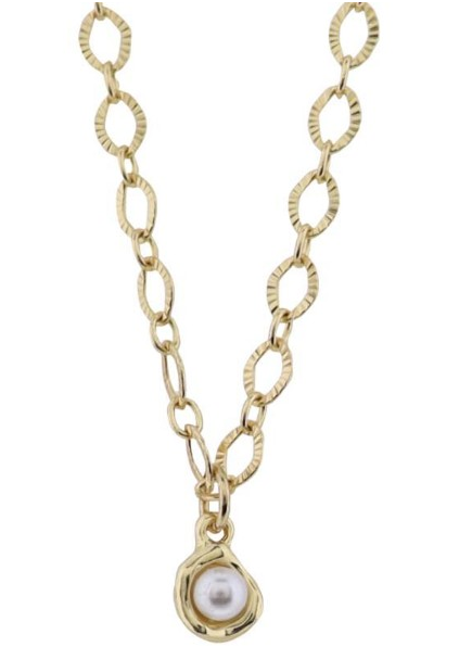 18K GOLD PLATED CHAIN NECKLACE