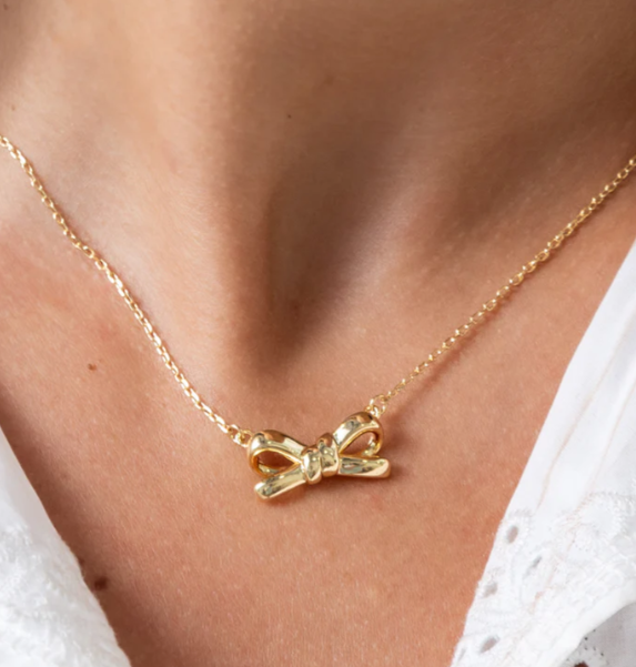 LUXE BOW NECKLACE
