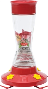 GLASS HUMMINGBIRD FEEDER 16OZ