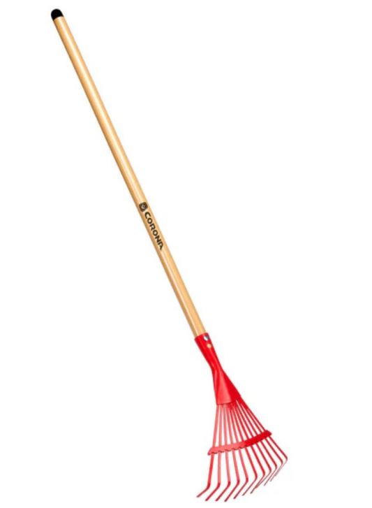 KIDS RED LONG HANDLE RAKE