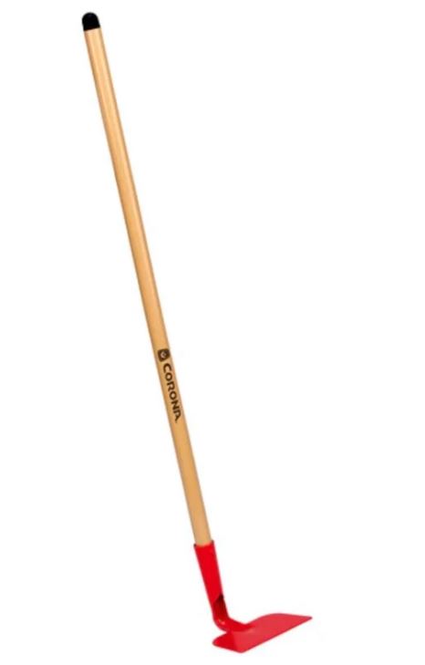 KIDS RED LONG HANDLE GARDEN HOE