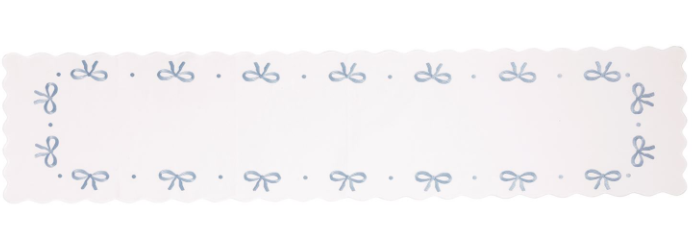 BOW TABLE RUNNER