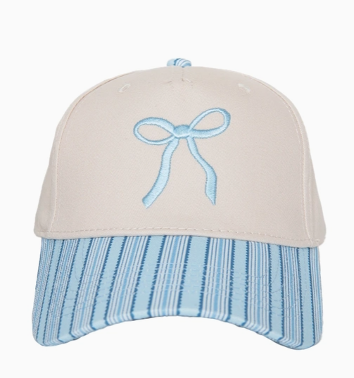 2 TONE COQUETTE BOW HAT