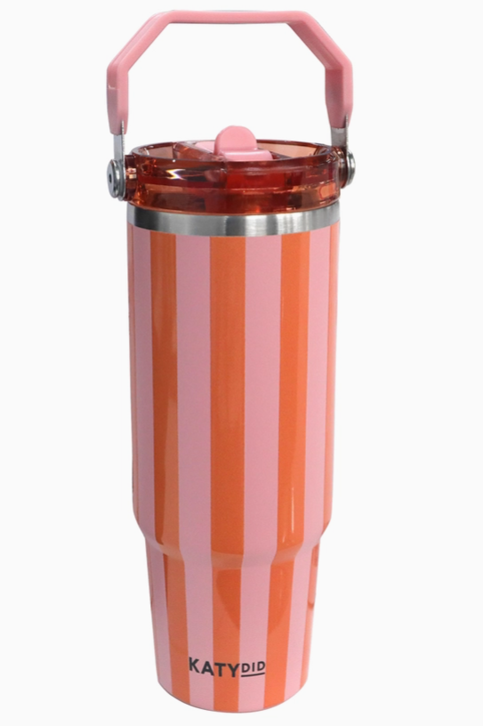 STRIPE CABANA 30OZ TUMBLER