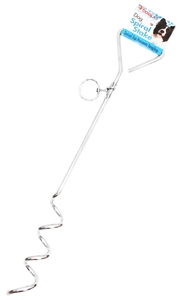 SPIRAL TIE OUT STAKE
