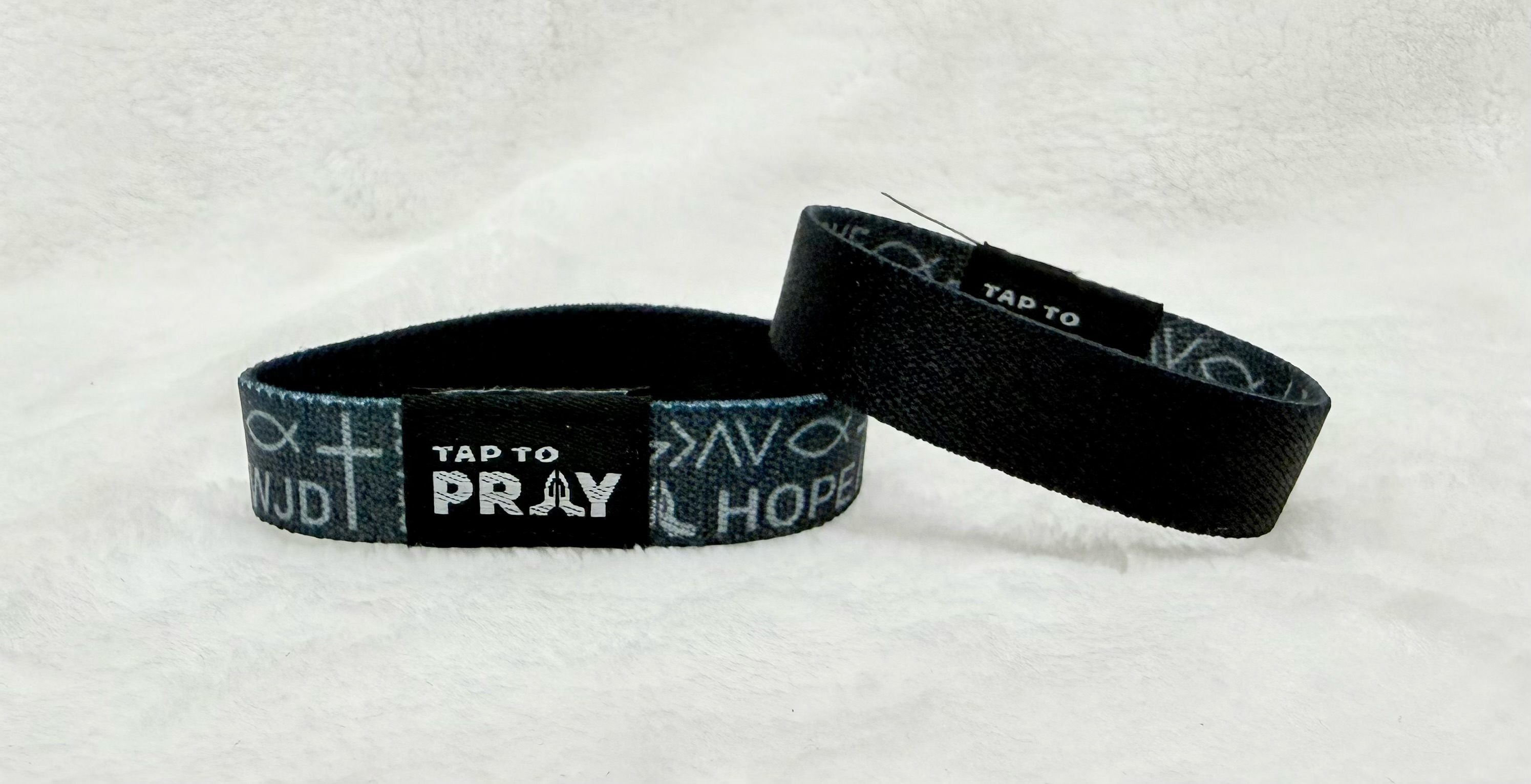 SYMBOLS OF FAITH TAP TO PRAY