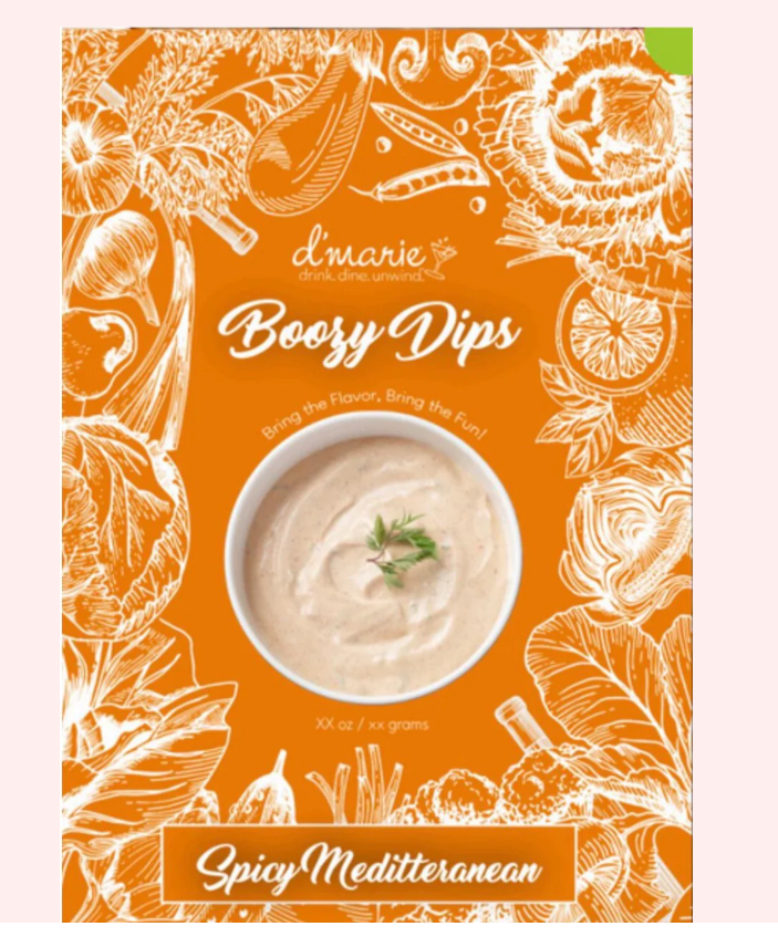 BOOZY SPICY MEDITERRANEAN DIP