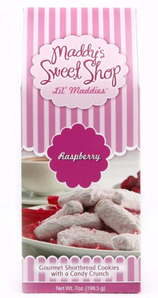 MADDY'S 7OZ RASBERRY SHORTBREAD