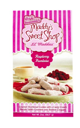 MADDY'S 2OZ RASBERRY SHORTBREAD