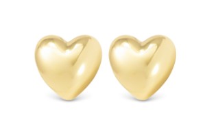 ELLA GOLD HEART STUDS