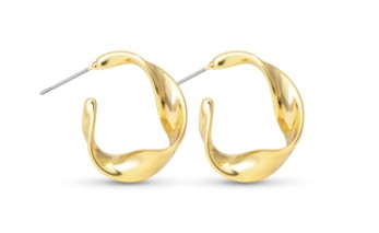 ASHLEY TWISTED HOOP EARRINGS