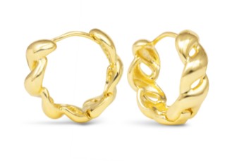 EMERSON TWIST SMALL HOOP