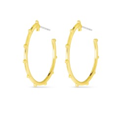 GOLD POLISHED DORTHY EARRINGS