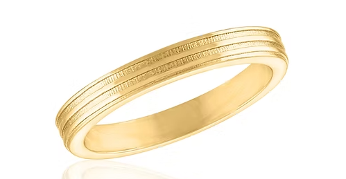 RIBBED BAND LAYER RING