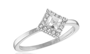 PRINCESS CUT STACK RING